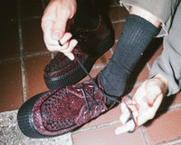 V3234 Burgundy Glitter Viva Mondo Creeper
