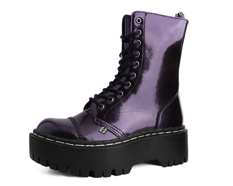 Burgundy Rub - Off 10 - Eye Double Decker Boot - T.U.K.A3194-03
