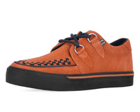 A9852 Burnt Orange Suede 2-Ring VLK Sneaker