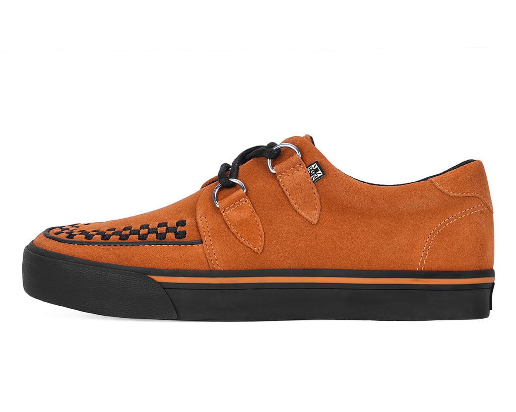 A9852 Burnt Orange Suede 2-Ring VLK Sneaker