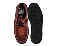 Burnt Orange Velvet Viva Mondo Creeper - T.U.K.V3282-03