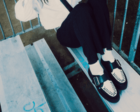 V3197L Classic Two-Tone Creeper Mule