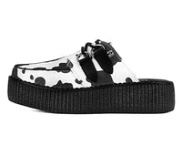 V3357L Cow Print Creeper Mule