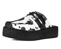 V3357L Cow Print Creeper Mule