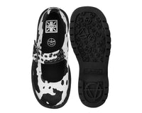 T2351 Cow Print Mary Jane