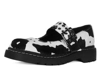 Cow Print Mary Jane - T.U.K.T2351-05