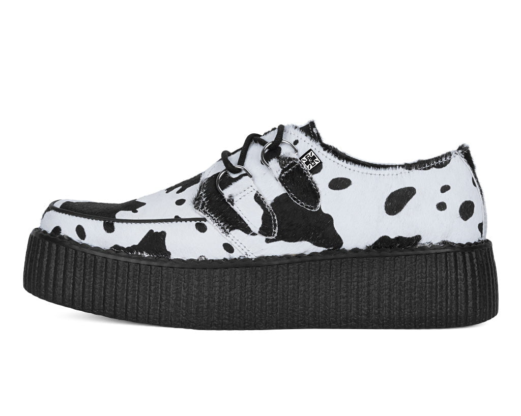 Cow Print Viva Mondo Creeper - T.U.K.V3337-03