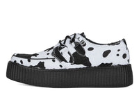 Cow Print Viva Mondo Creeper - T.U.K.V3337-03