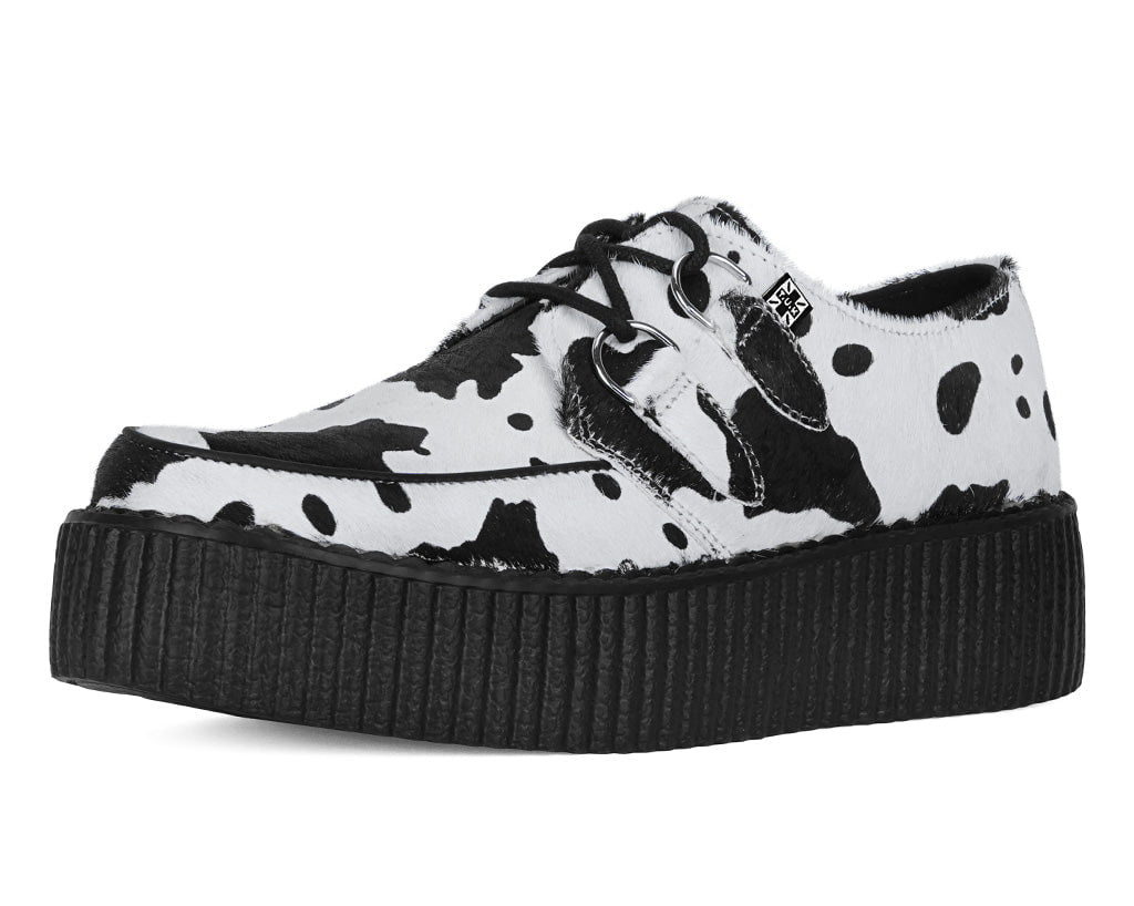 Cow Print Viva Mondo Creeper - T.U.K.V3337-03