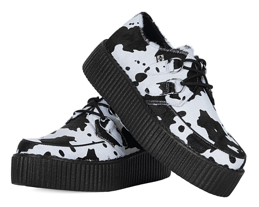 Cow Print Viva Mondo Creeper - T.U.K.V3337-03