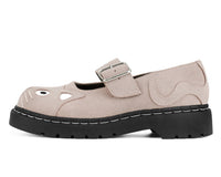 Dusty Rose Suede Kitty Mary Jane - T.U.K.T2373-05