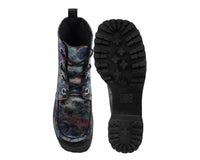 A3285L Floral Velvet Nosebleed Boot