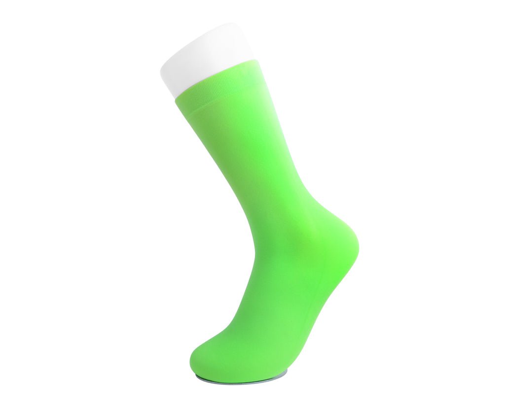 TSK1165 Green Knee-High Nylon Mesh Sock TSK1165-OS