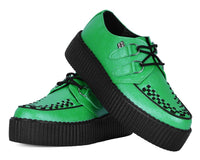 Green Metallic Viva Mondo Creeper - T.U.K.V3322-03
