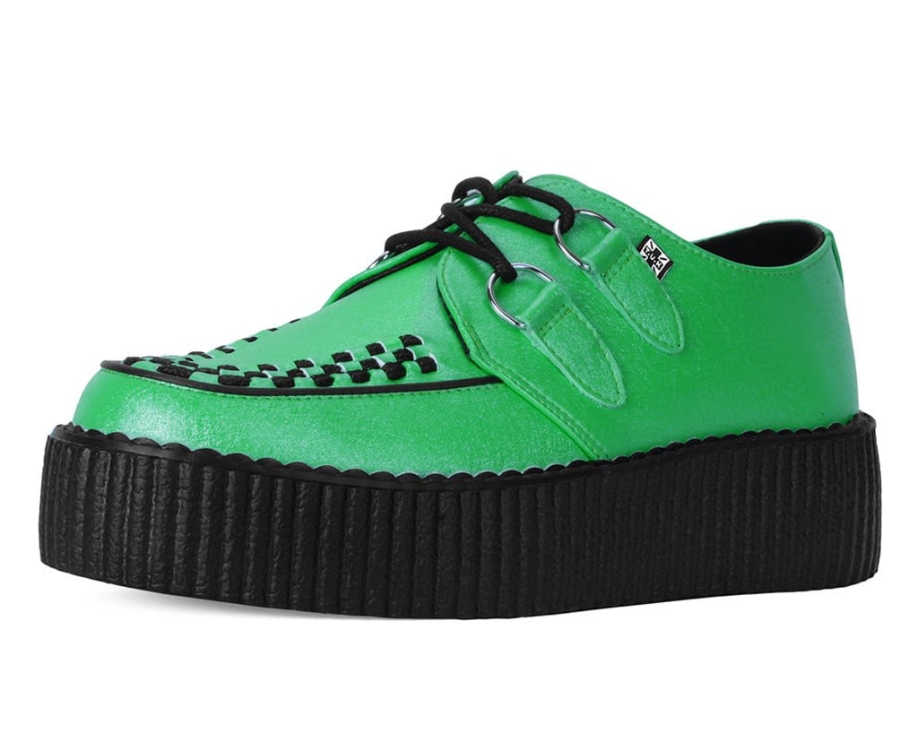Green Metallic Viva Mondo Creeper - T.U.K.V3322-03
