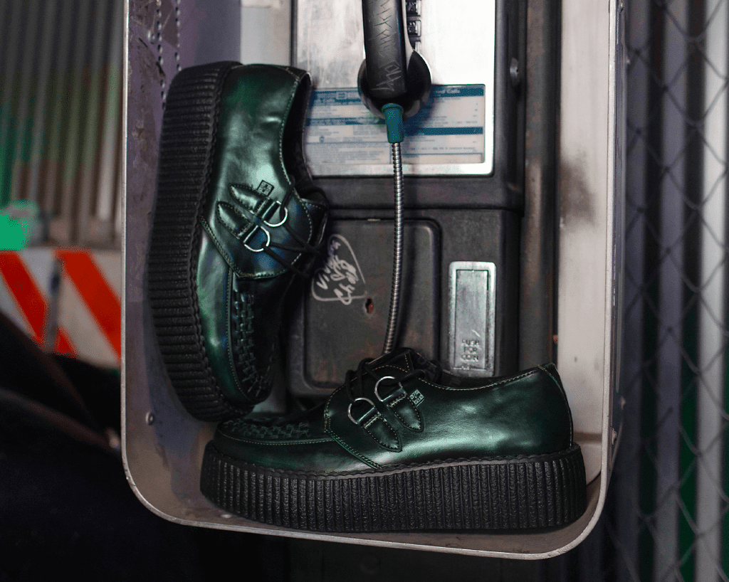 V3191 Green Rub-Off Mondo Creeper