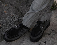Grey & Black Suede Viva Mondo Creeper - T.U.K.V3339-03