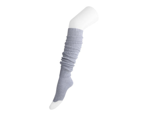 TSK1156 Grey Knit Slouch Socks TSK1156-OS