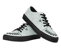 A3379 Grey Lace-Up Creeper Sneaker