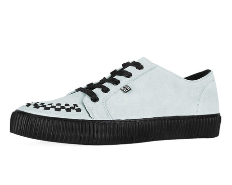 A3379 Grey Lace-Up Creeper Sneaker