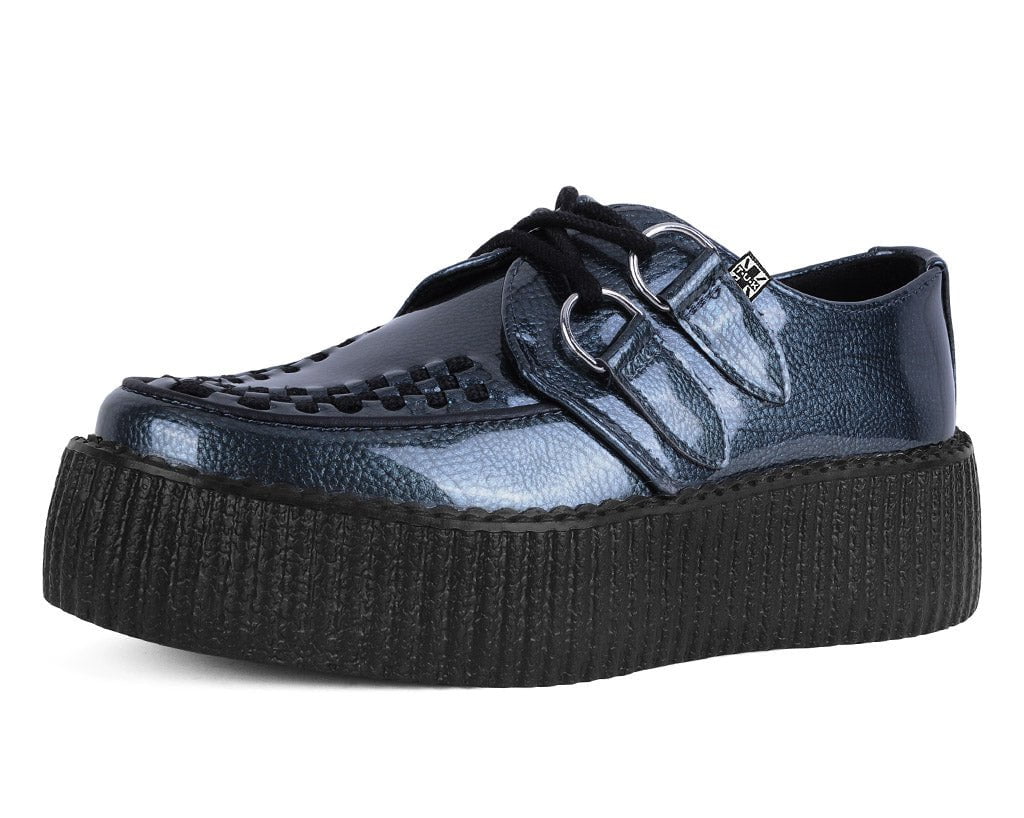 Grey Patent Viva Mondo Creeper - T.U.K.V3255-03
