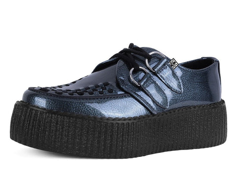 Grey Patent Viva Mondo Creeper - T.U.K.V3255-03