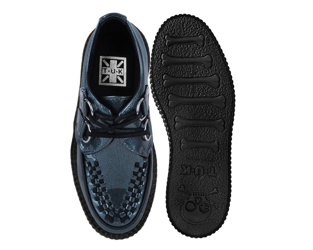 Grey Patent Viva Mondo Creeper - T.U.K.V3255-03