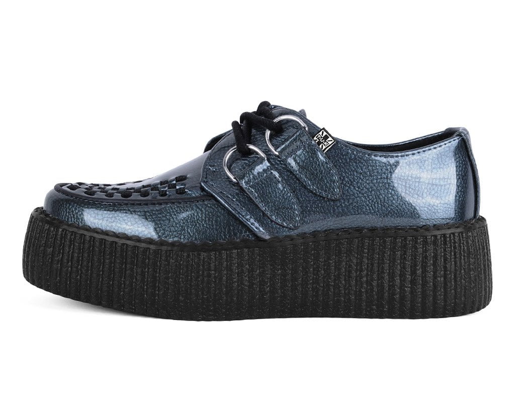 Grey Patent Viva Mondo Creeper - T.U.K.V3255-03