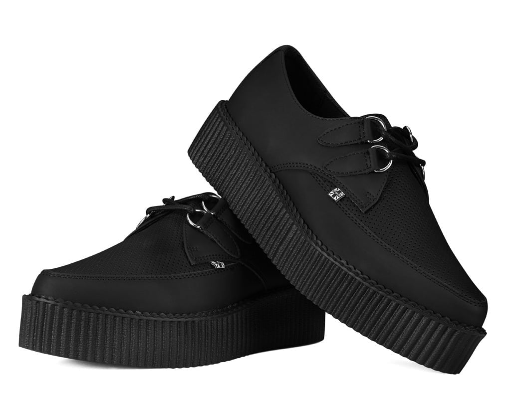 Matte Black TUKskin Pointed Mondo Creeper - T.U.K.H3487-03