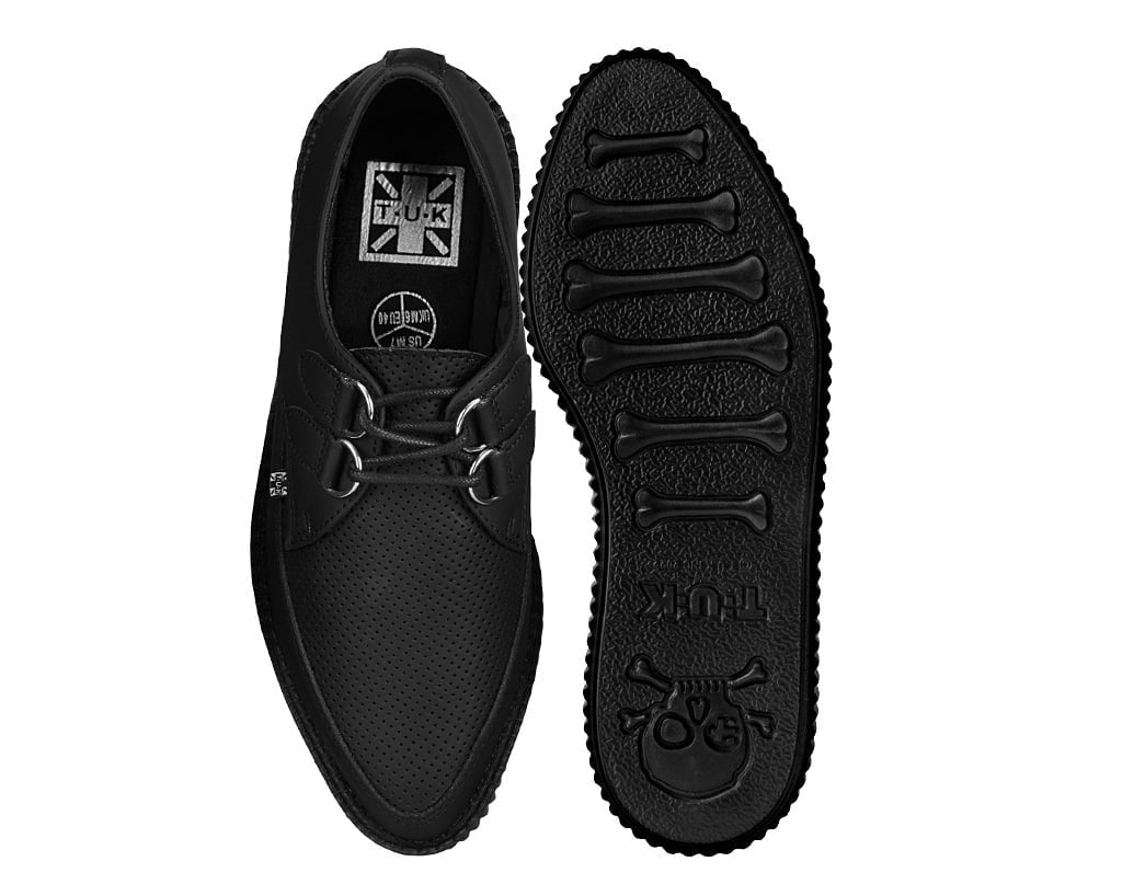 Matte Black TUKskin Pointed Mondo Creeper - T.U.K.H3487-03