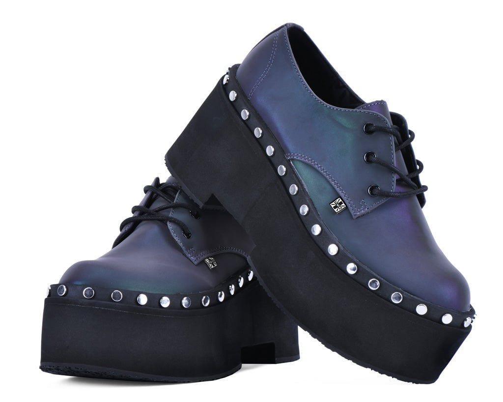 A3297 Midnight Chameleon Dino Flat Platform