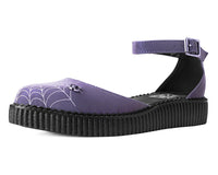 A3167L Midnight Chameleon Spiderweb Glow Sandal