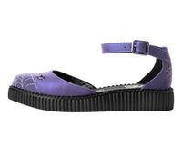 A3167L Midnight Chameleon Spiderweb Glow Sandal