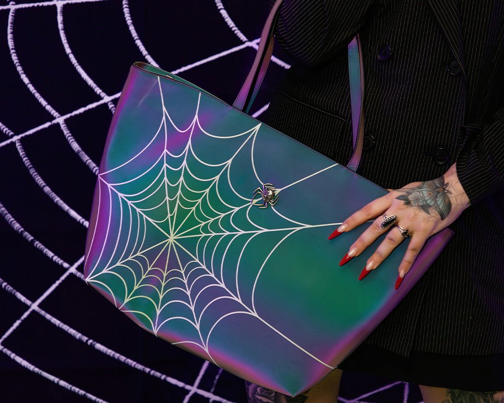 BG14 Midnight Chameleon Web Tote Bag BG14-OS
