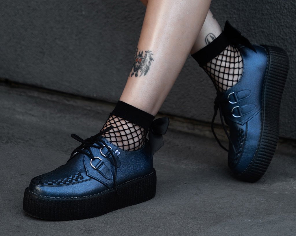 Midnight Metallic Viva Mondo Creeper - T.U.K.V3321-03