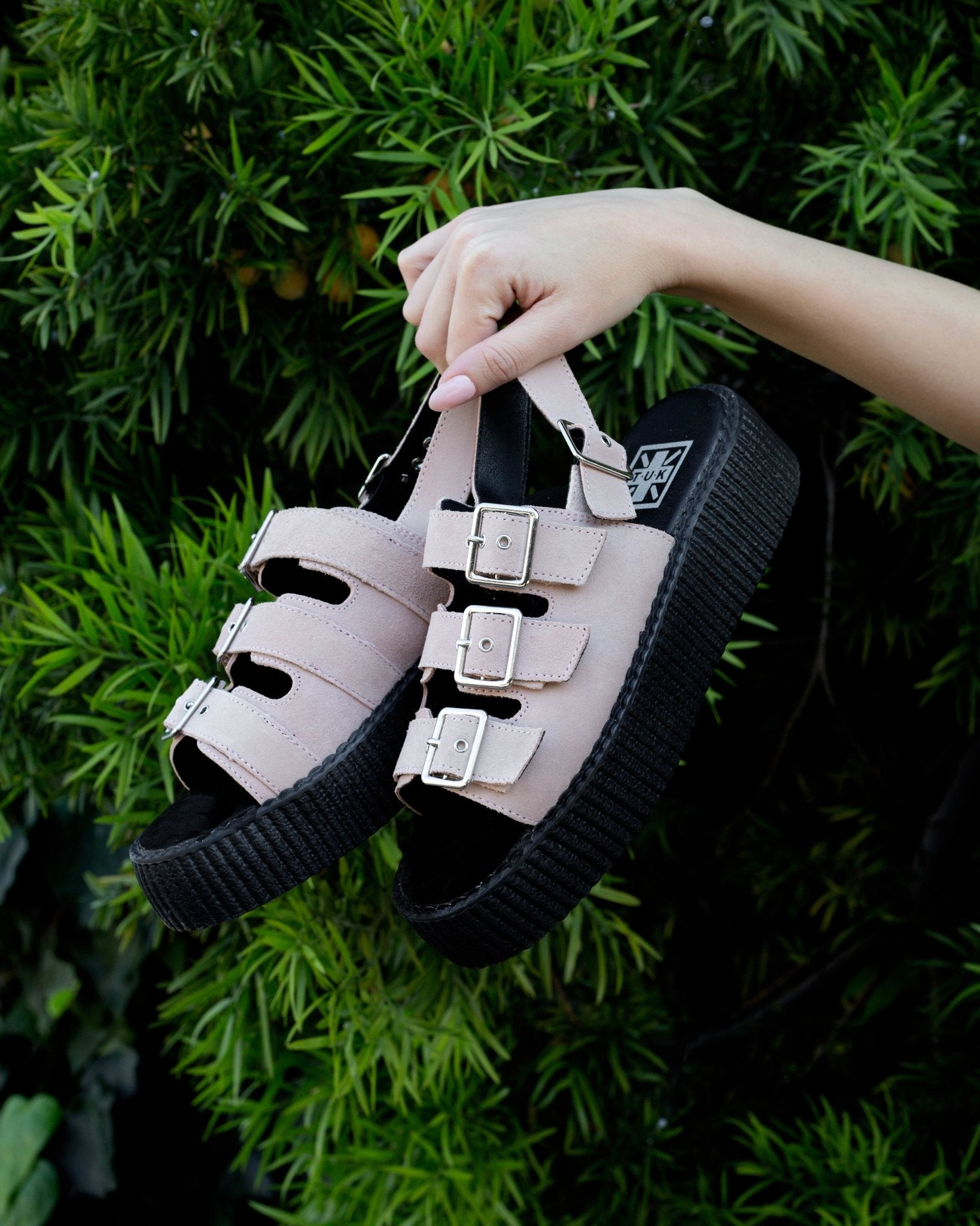 Misty Rose 3 - Buckle Mondo Sandal - T.U.K.V3468L-05