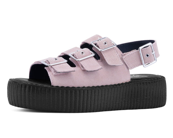 Misty Rose 3-Buckle Sandals by V3468L - Stylish Comfort