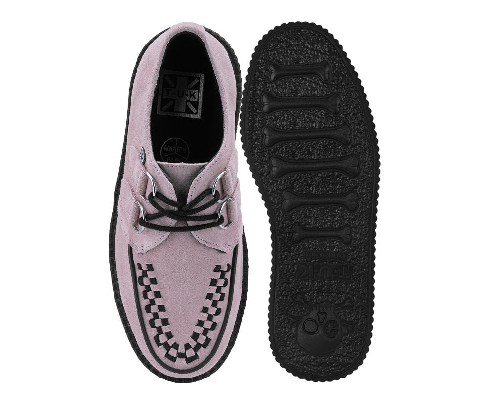 V3467 Misty Rose Suede Viva Mondo Creeper