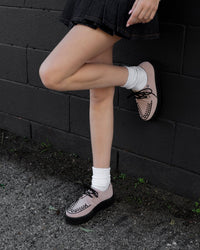 V3467 Misty Rose Suede Viva Mondo Creeper