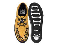 A3329 Mustard Suede Creeper Sneaker
