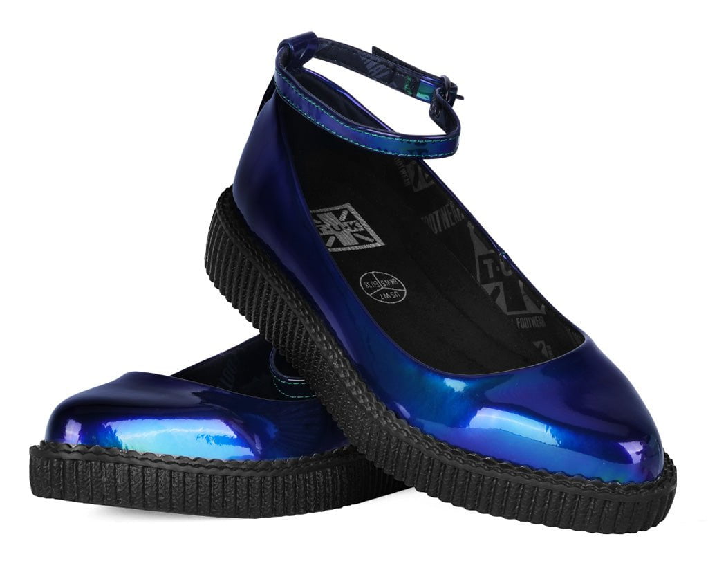 A3395L Northern Lights Pointed Ballet Creeper