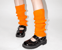 TSK1149 Orange Knit Leg Warmer TSK1149-OS