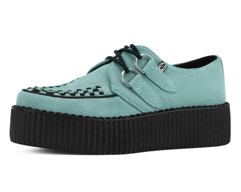 V3466 Pale Blue Suede Viva Mondo Creeper