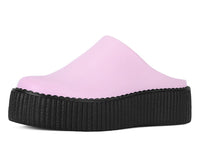 V3372L Pink Leather Viva Mondo Creeper Clog