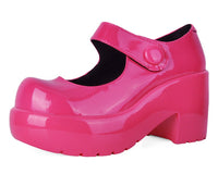 A3219L Pink Liquid Bubble Mary Jane Platform