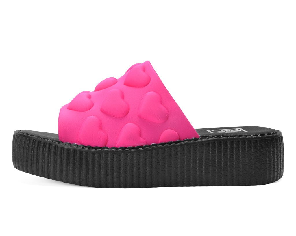 V3303L Pink Puff Heart Mondo Sandal