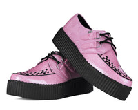 Pink Vinyl Glitter Viva Mondo Creeper - T.U.K.V3488-03
