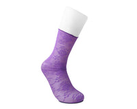 TSK1168 Purple Floral Mesh Sock TSK1168-OS