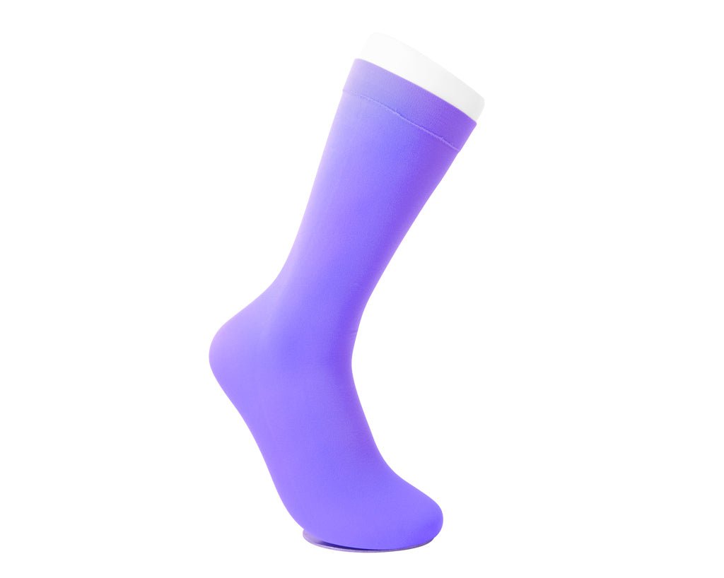 TSK1166 Purple Knee-High Nylon Mesh Sock TSK1166-OS
