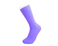 TSK1166 Purple Knee-High Nylon Mesh Sock TSK1166-OS